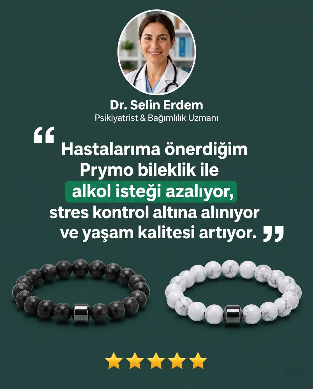 Prymo™  Alkol Bırakma Bilekliği
